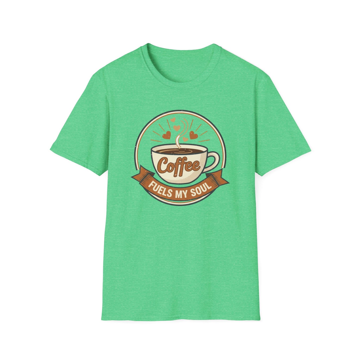 Coffee Fuels My Soul T-Shirt | Coffee Cup Tee, Cafe Lover Tee