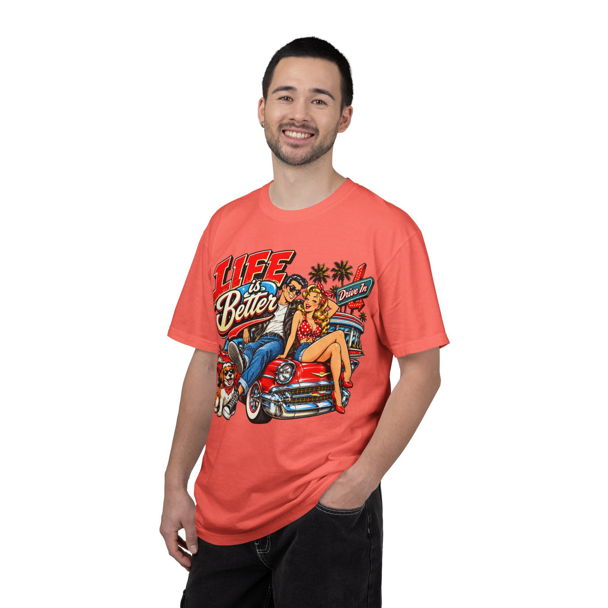 Life Is Better Drive-In Vintage T-Shirt