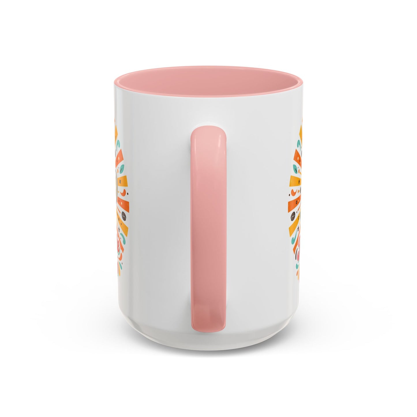 My Favorite Coffee Cup Accent Mug — Colorful Ceramic Coffee Mug (11/15oz)