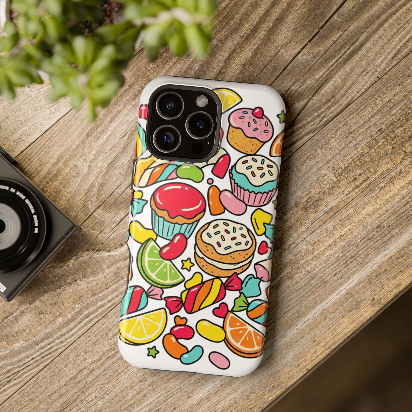 Candy Doodle Impact Phone Case