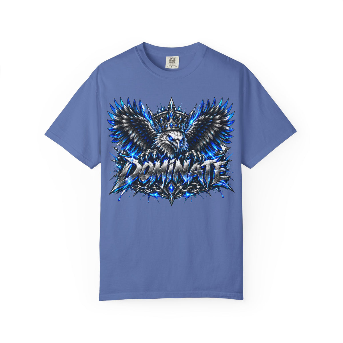 Dominate Eagle Graphic T-Shirt — Bold Crowned Eagle Design