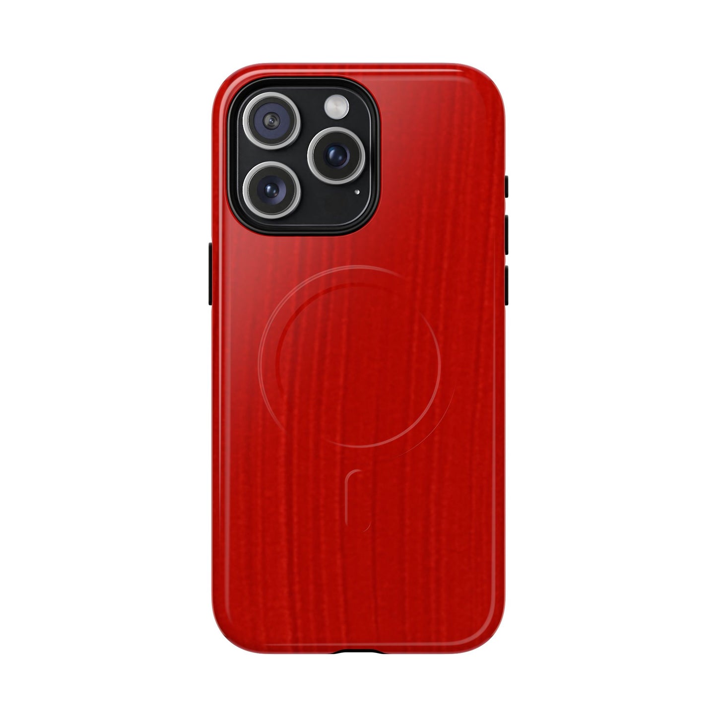 Red Magnetic Phone Case | Tough Magnetic Case, MagSafe Compatible