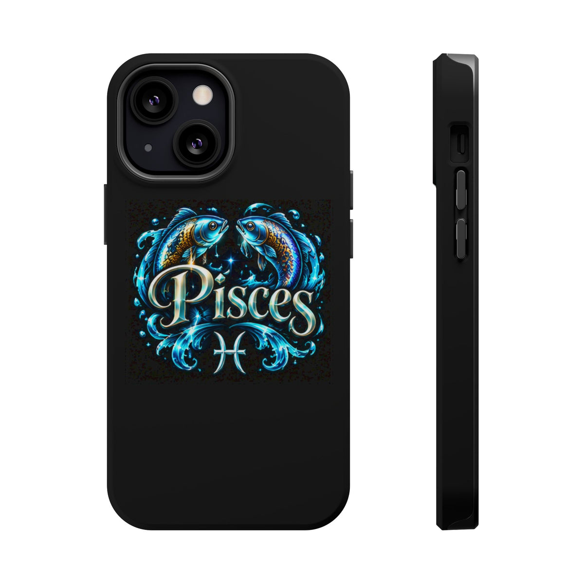 Pisces Magnetic Impact-Resistant Phone Case — Zodiac Fish Astrology Design