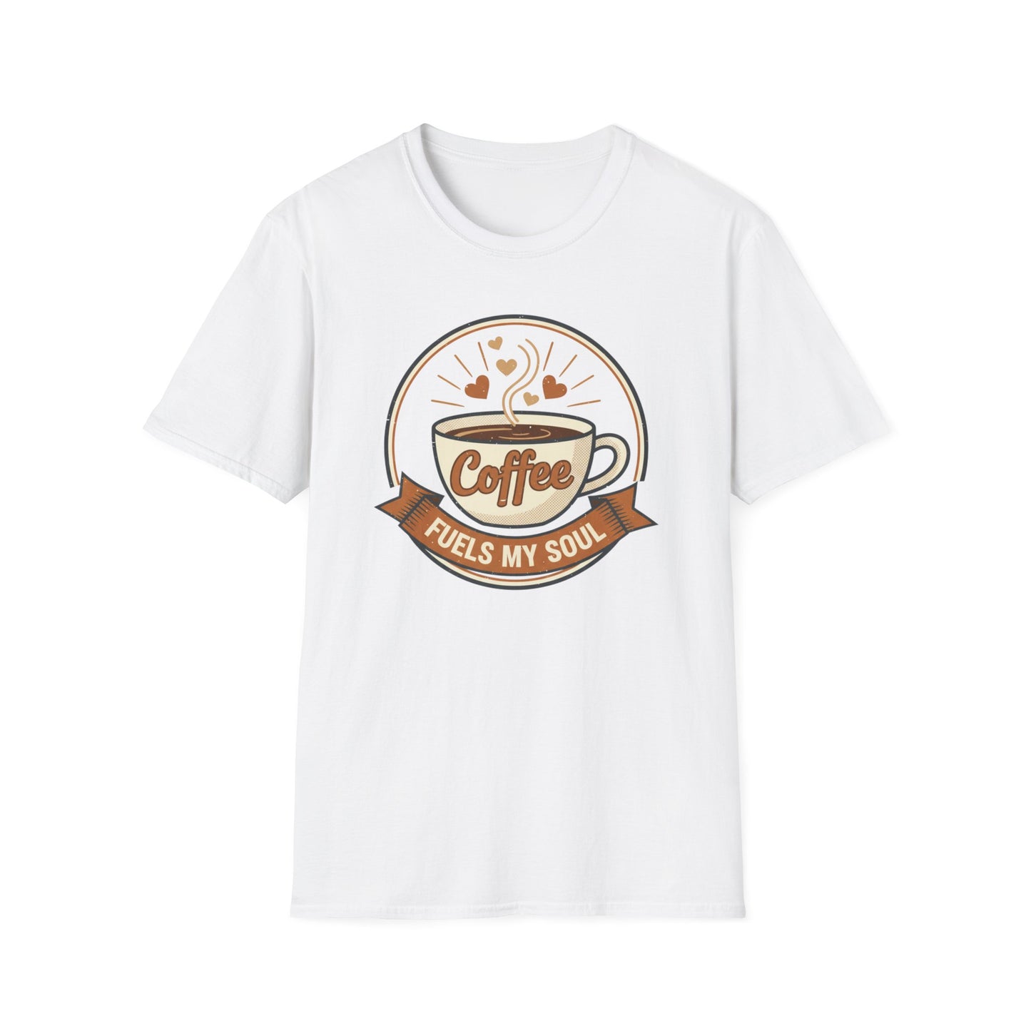 Coffee Fuels My Soul T-Shirt | Coffee Cup Tee, Cafe Lover Tee