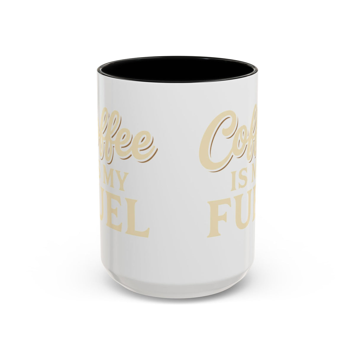 Coffee Is My Fuel Accent Coffee Mug — 11/15oz Ceramic Gift for Coffee Lovers