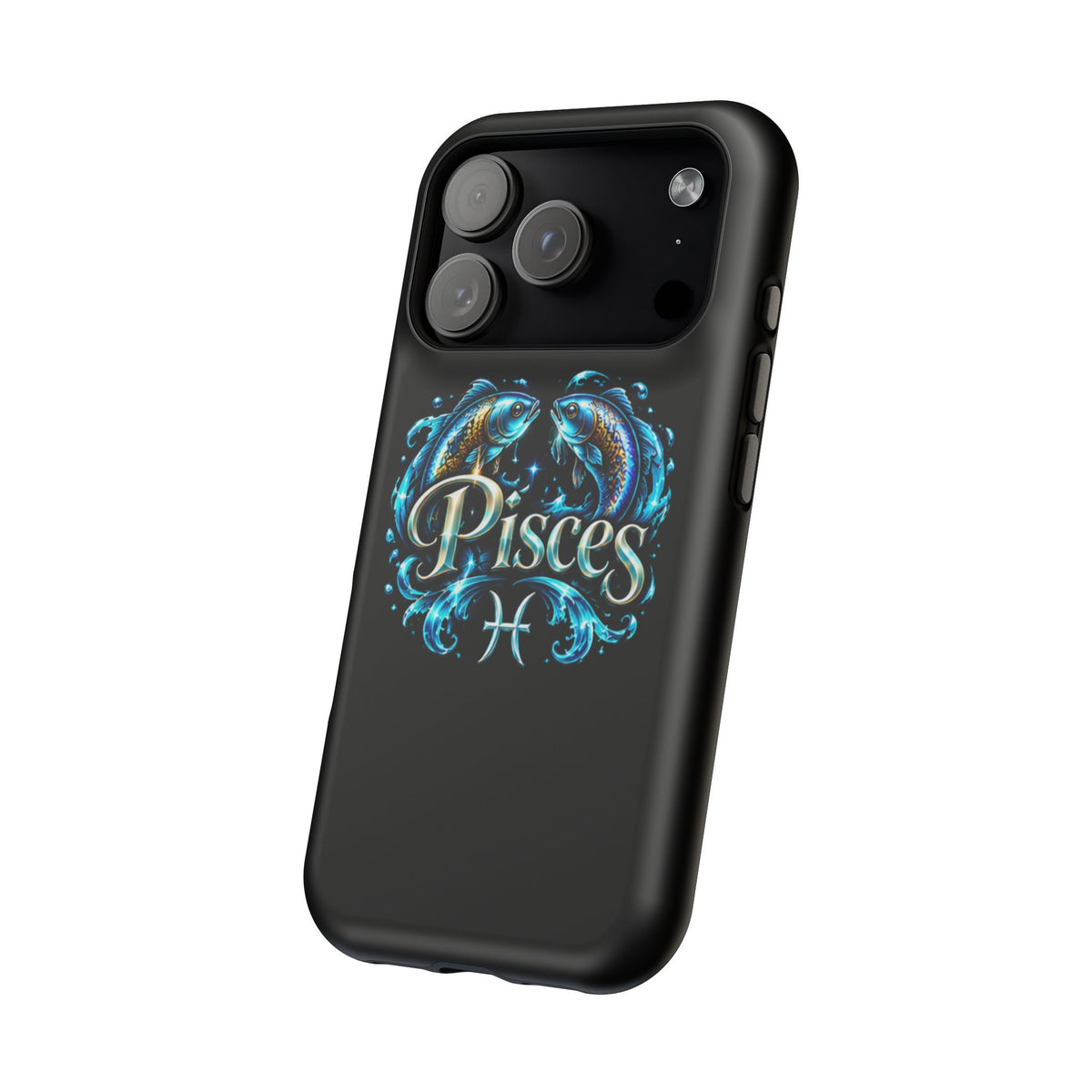 Pisces Magnetic Impact-Resistant Phone Case — Zodiac Fish Astrology Design