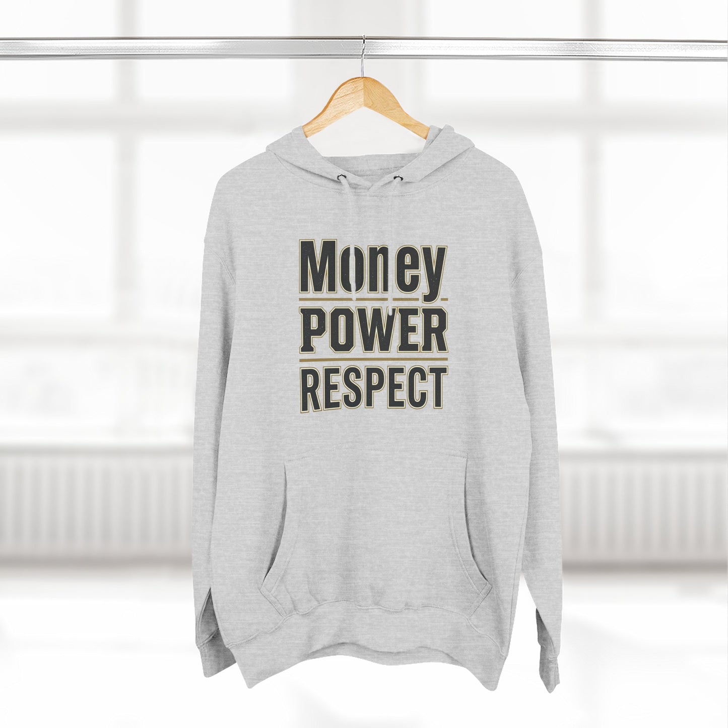 Money • Power • Respect Hoodie – Bold Graphic Fleece Pullover