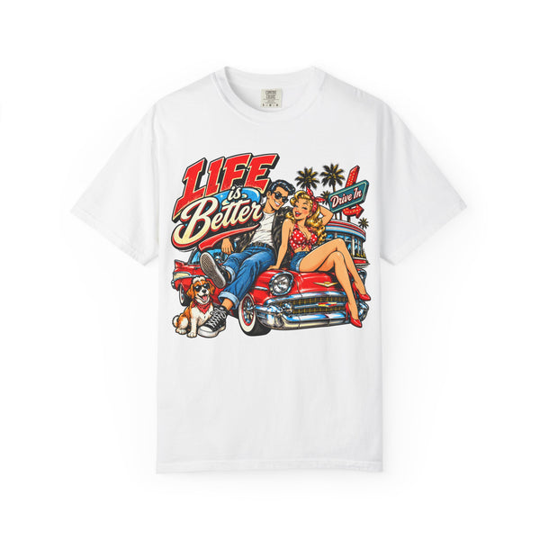 Life Is Better Drive-In Vintage T-Shirt