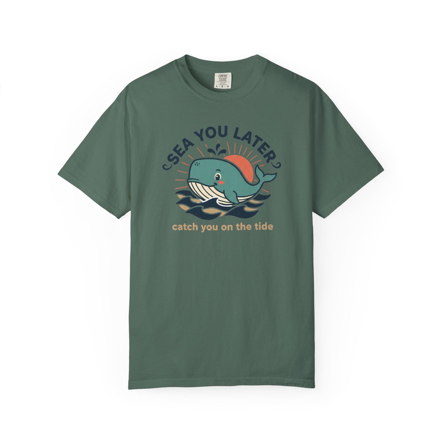 Sea You Later Whale graphic tee | T-Shirt