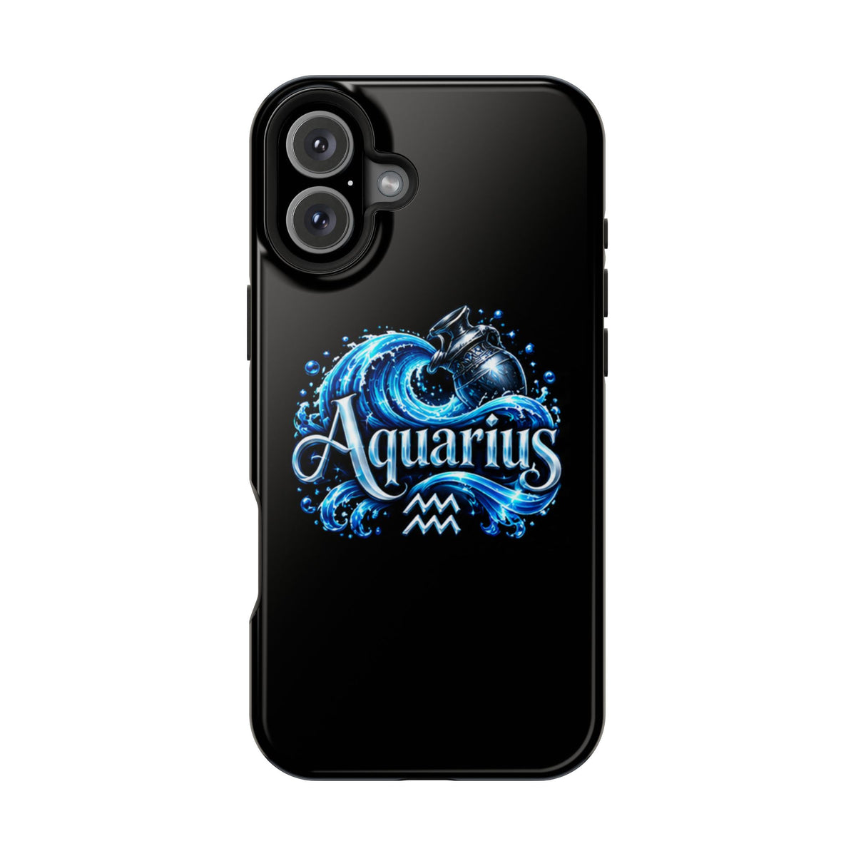 Aquarius Zodiac Magnetic Impact-Resistant Phone Case