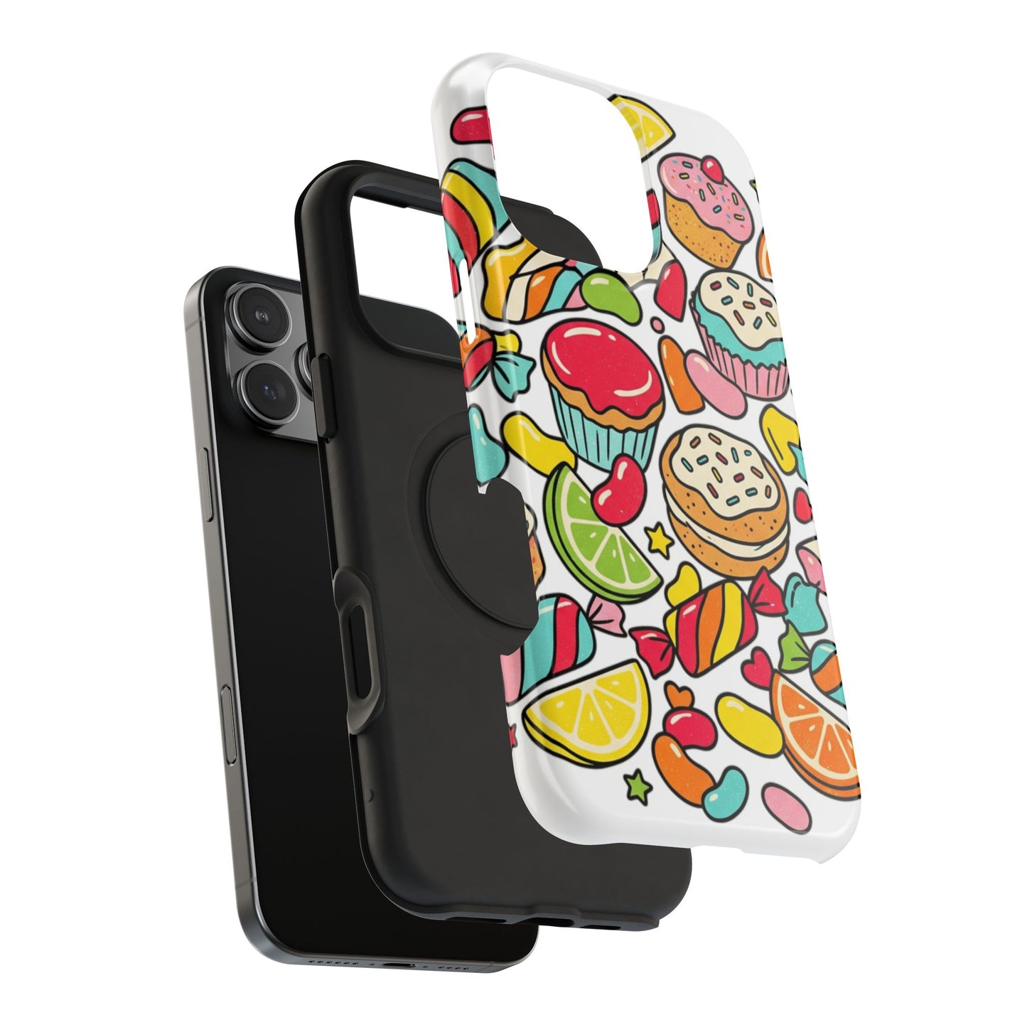 Candy Doodle Impact Phone Case