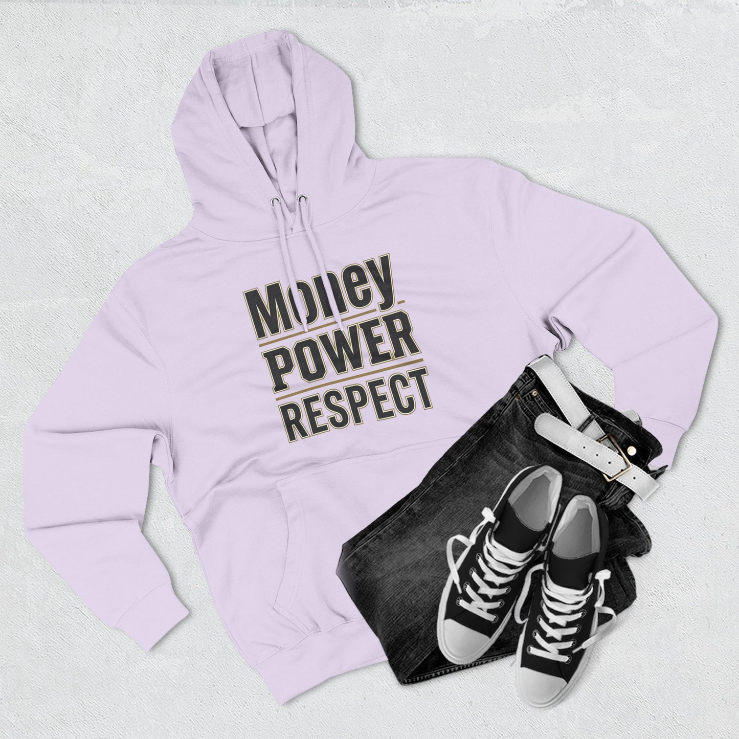 Money • Power • Respect Hoodie – Bold Graphic Fleece Pullover