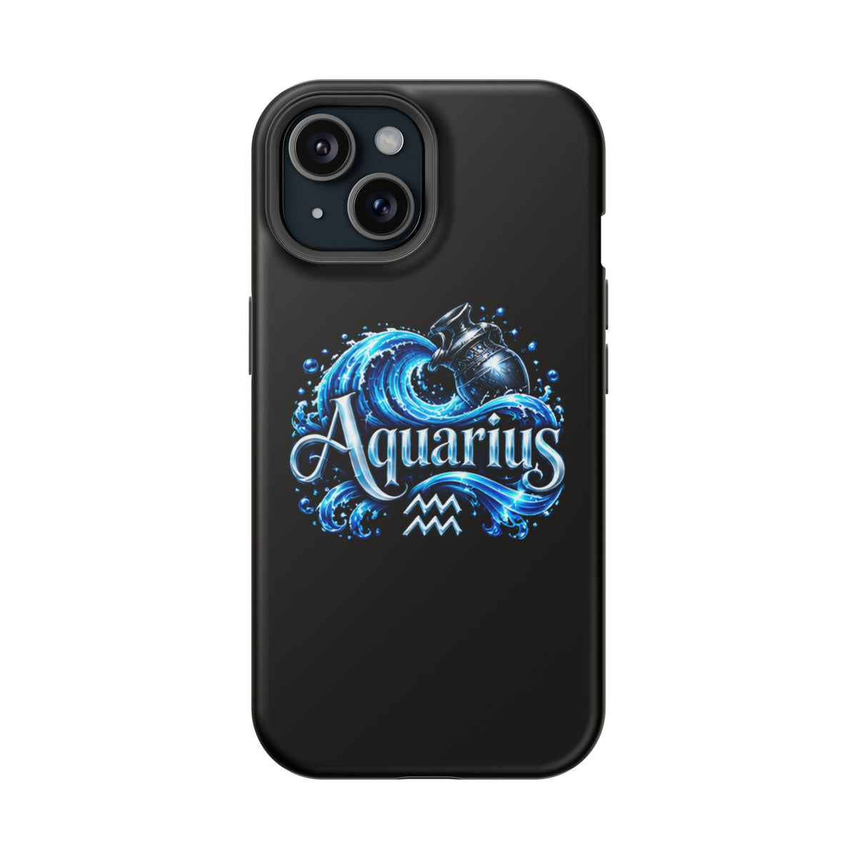 Aquarius Zodiac Magnetic Impact-Resistant Phone Case