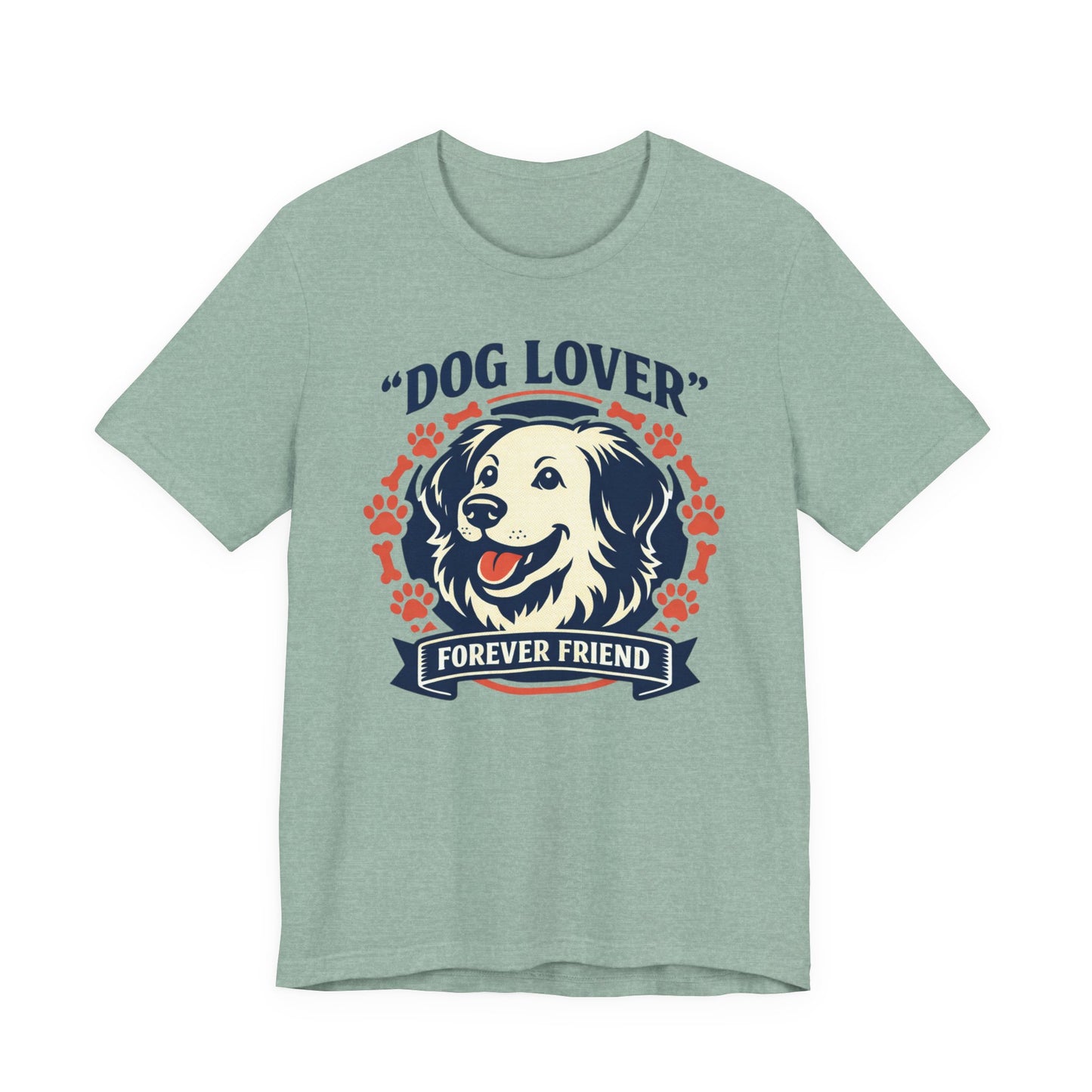 Dog Lover Tee — "Forever Friend" Graphic T‑Shirt