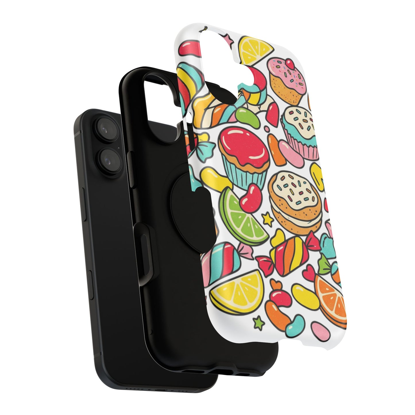 Candy Doodle Impact Phone Case