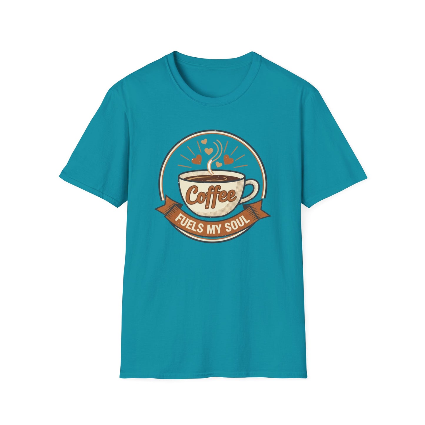 Coffee Fuels My Soul T-Shirt | Coffee Cup Tee, Cafe Lover Tee