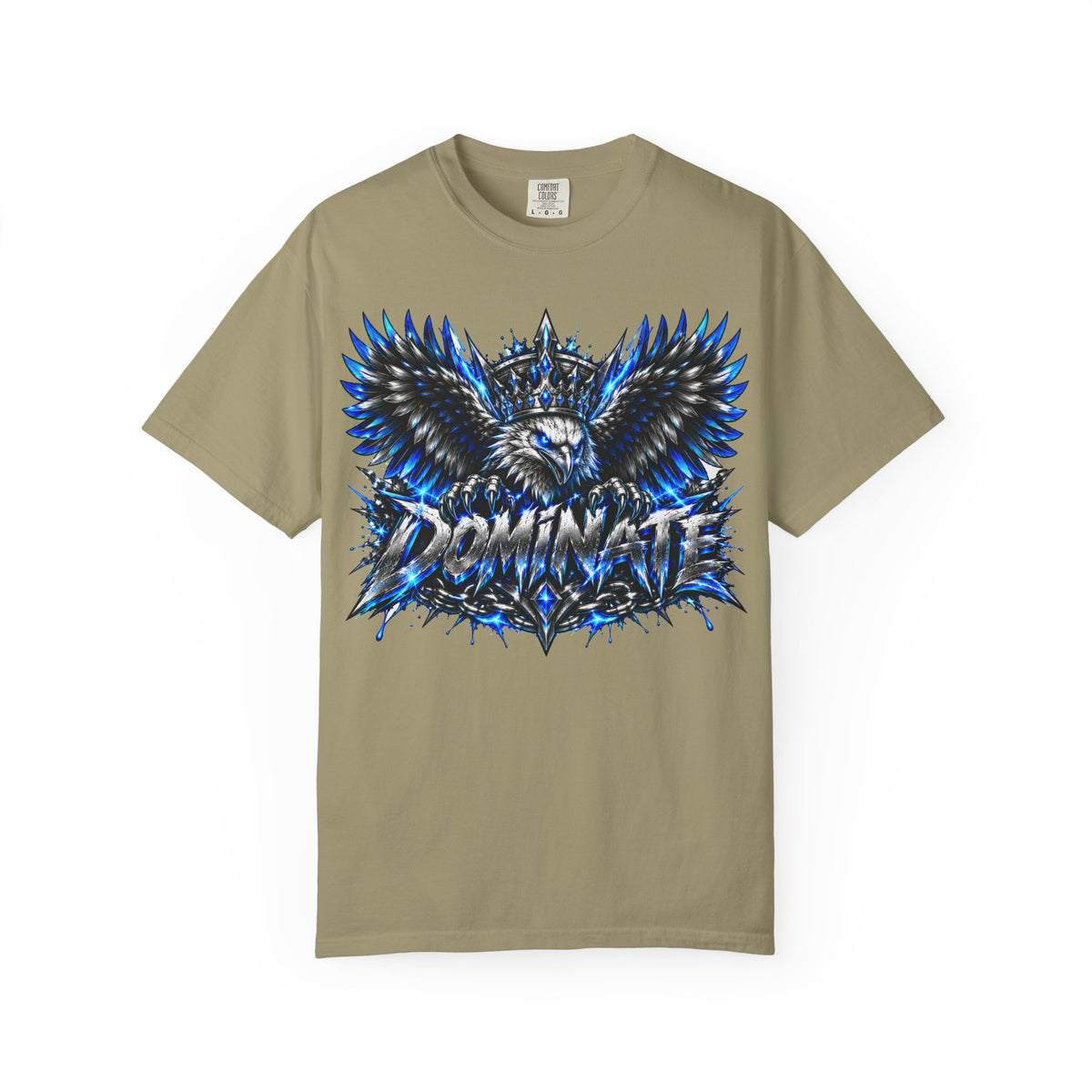 Dominate Eagle Graphic T-Shirt — Bold Crowned Eagle Design