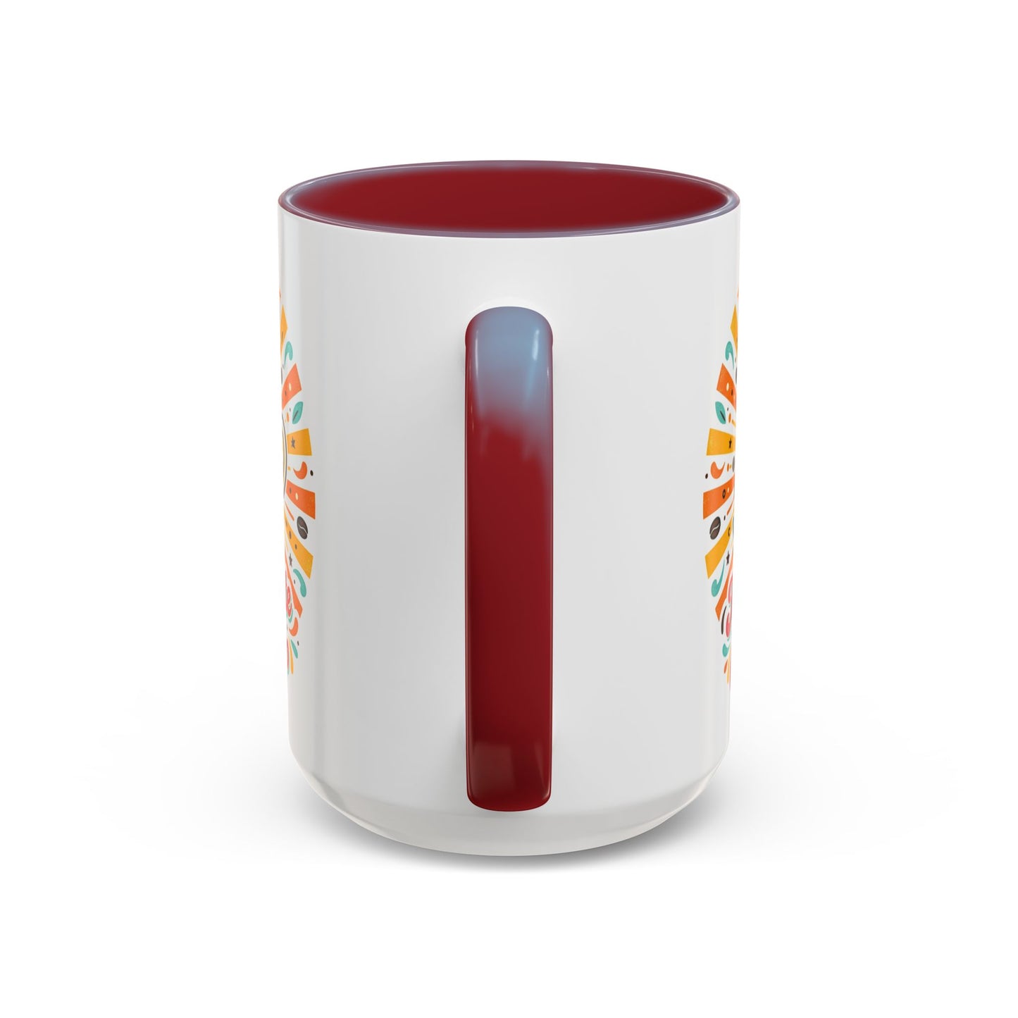My Favorite Coffee Cup Accent Mug — Colorful Ceramic Coffee Mug (11/15oz)