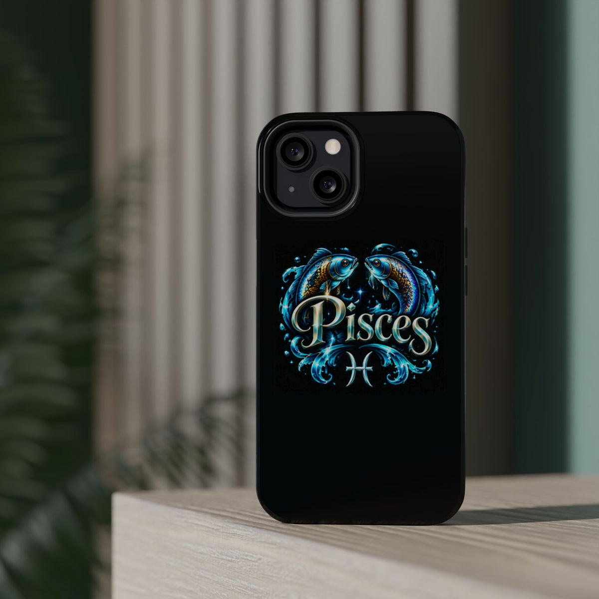 Pisces Magnetic Impact-Resistant Phone Case — Zodiac Fish Astrology Design