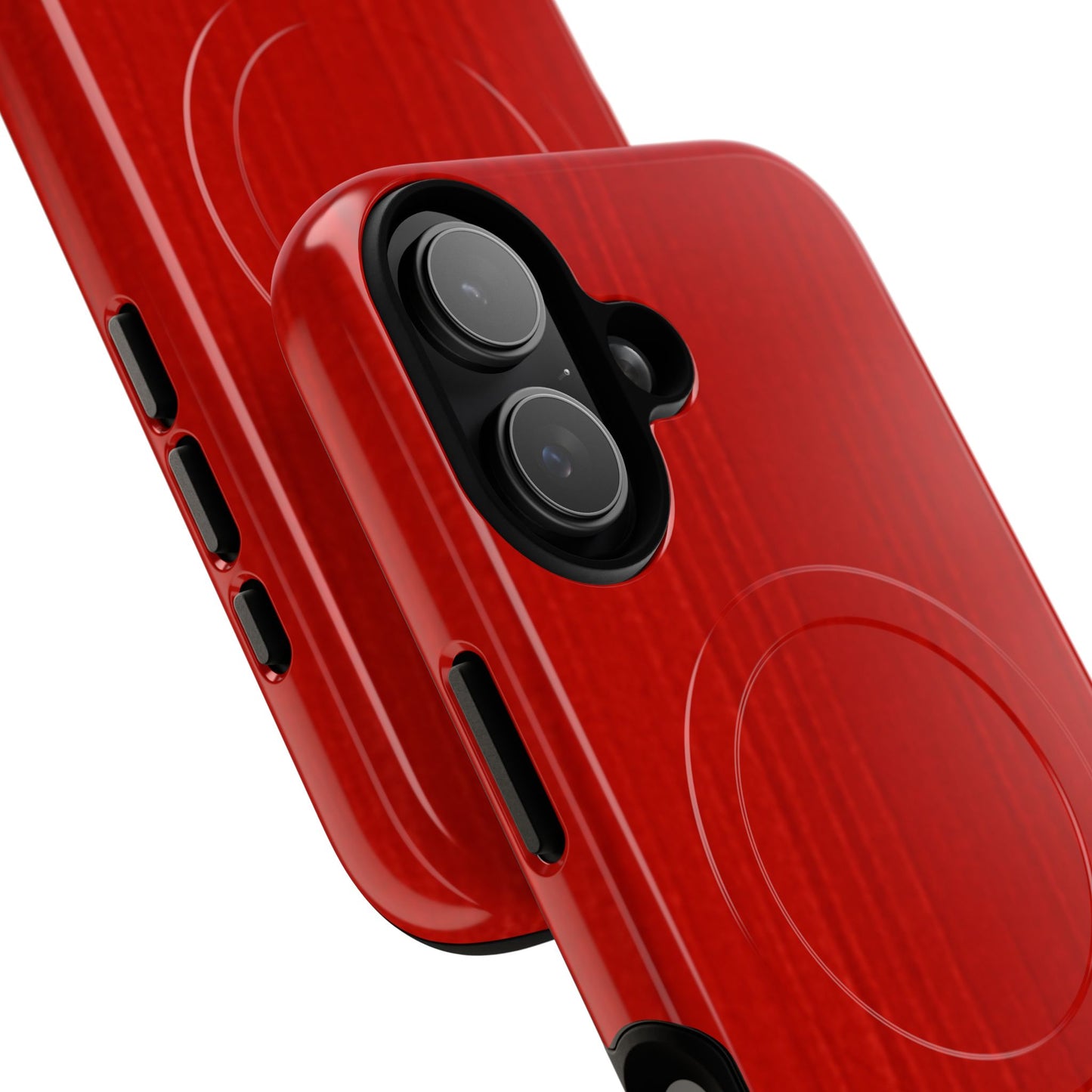 Red Magnetic Phone Case | Tough Magnetic Case, MagSafe Compatible
