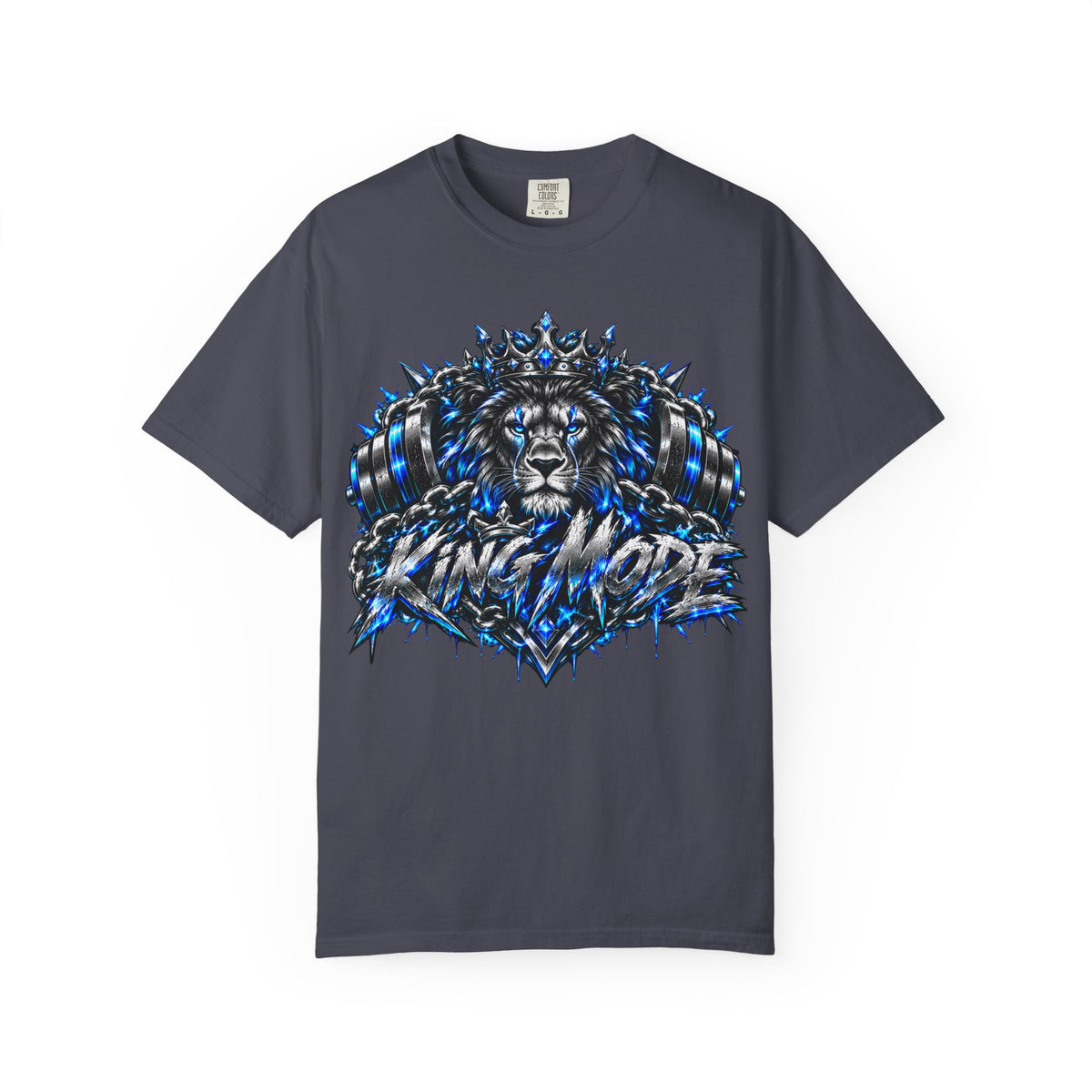 Lion Kingmode Graphic Tee — Gaming Headset Lion Design