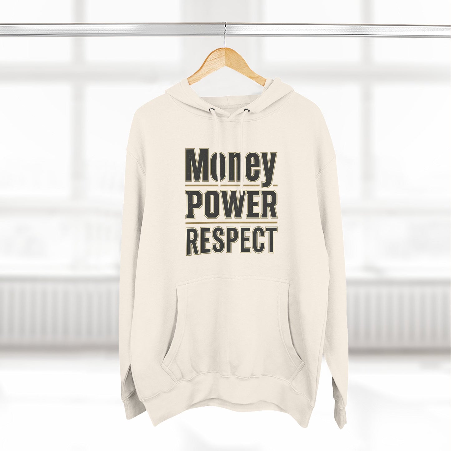 Money • Power • Respect Hoodie – Bold Graphic Fleece Pullover
