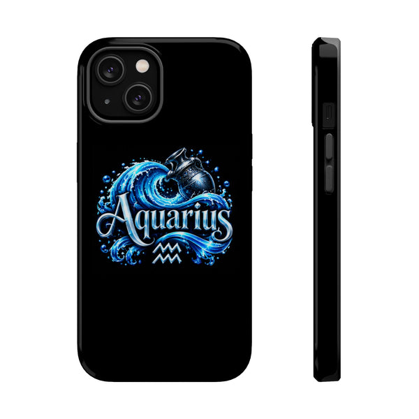 Aquarius Zodiac Magnetic Impact-Resistant Phone Case