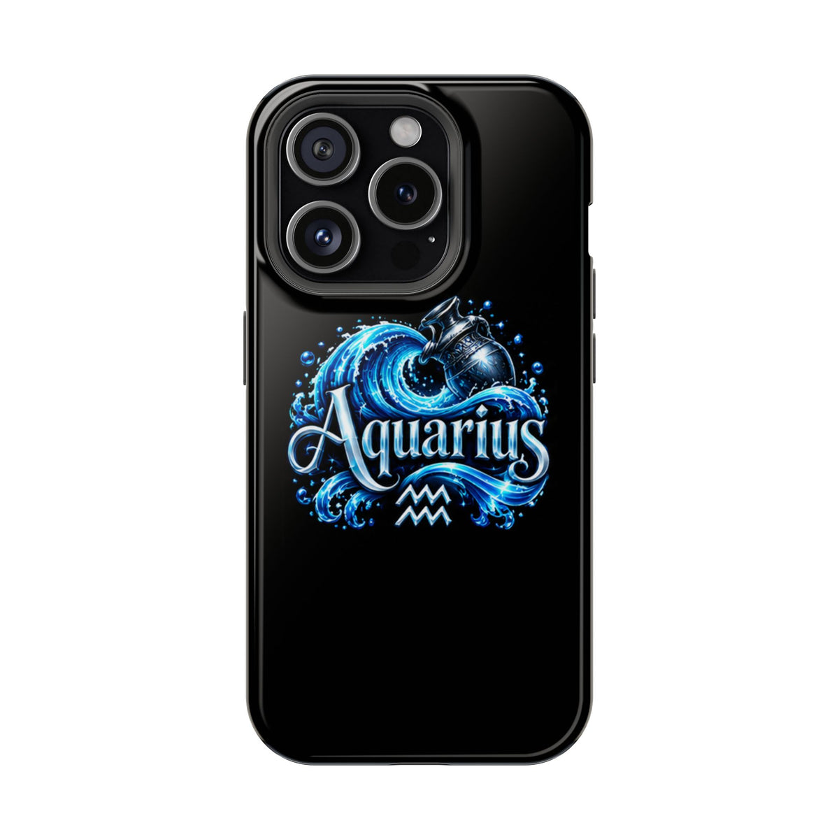 Aquarius Zodiac Magnetic Impact-Resistant Phone Case