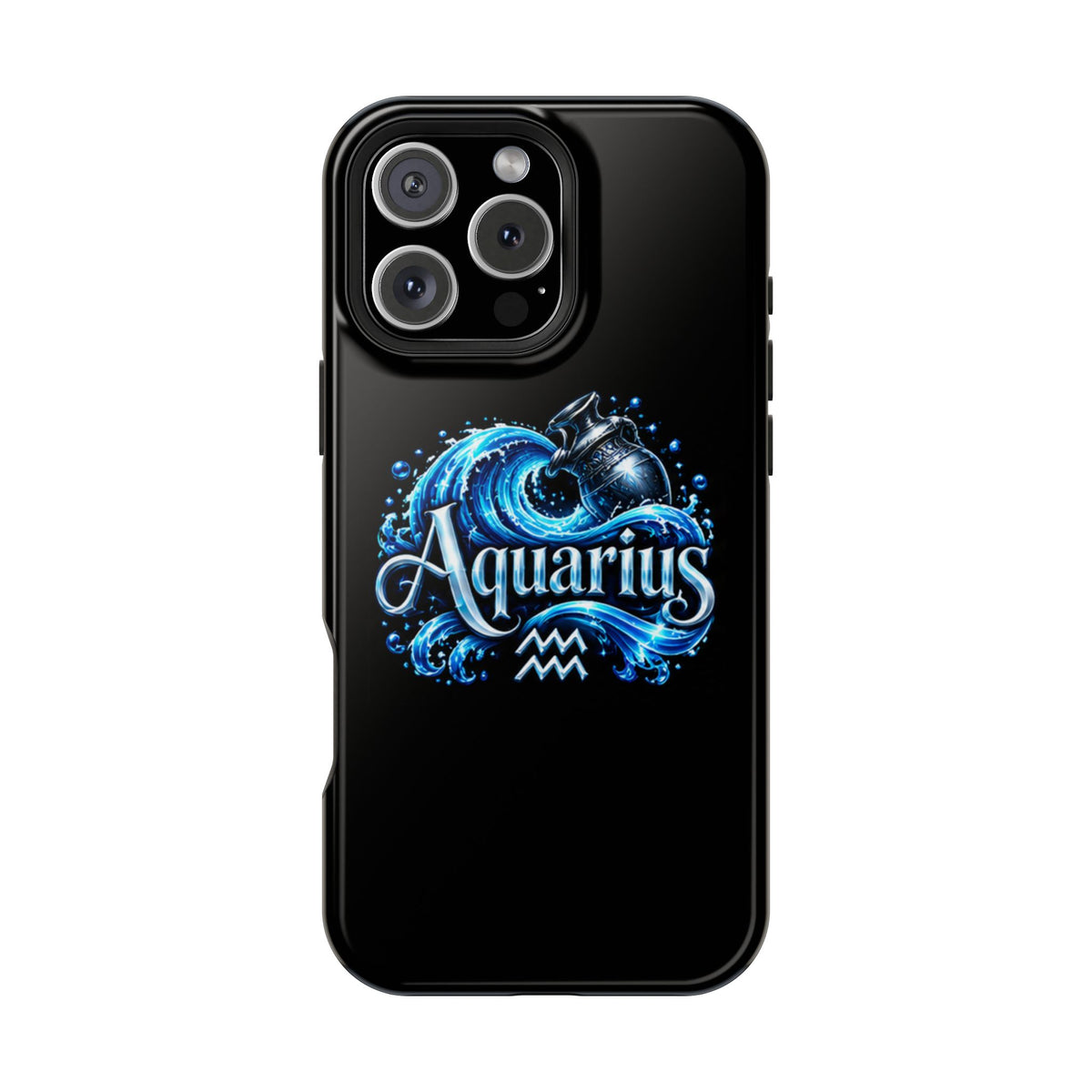 Aquarius Zodiac Magnetic Impact-Resistant Phone Case