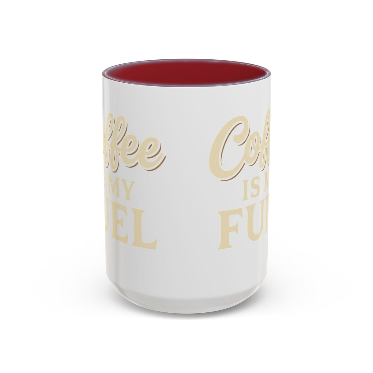 Coffee Is My Fuel Accent Coffee Mug — 11/15oz Ceramic Gift for Coffee Lovers