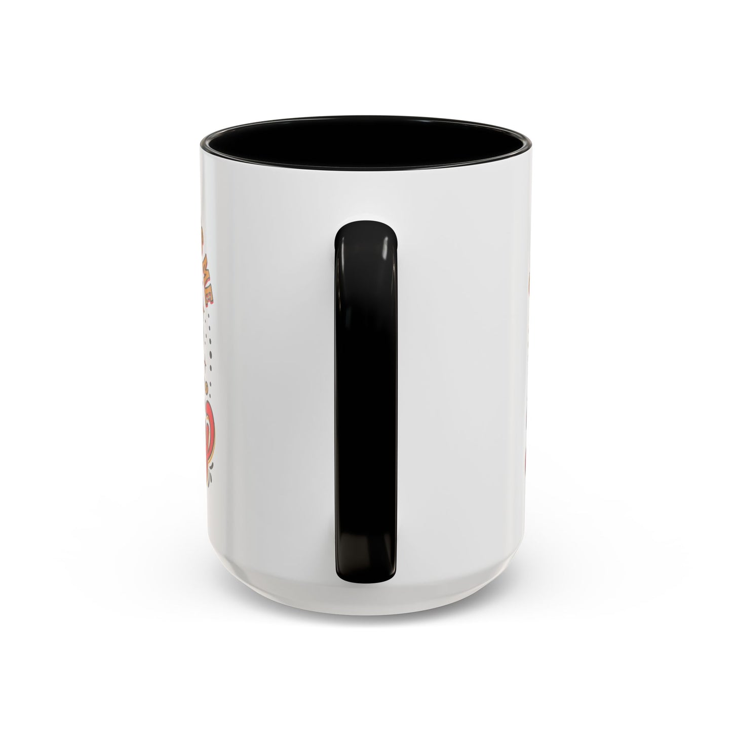 Coffee Mug — "Coffee Makes Me Happy" Cute Retro Accent Mug (11/15oz)