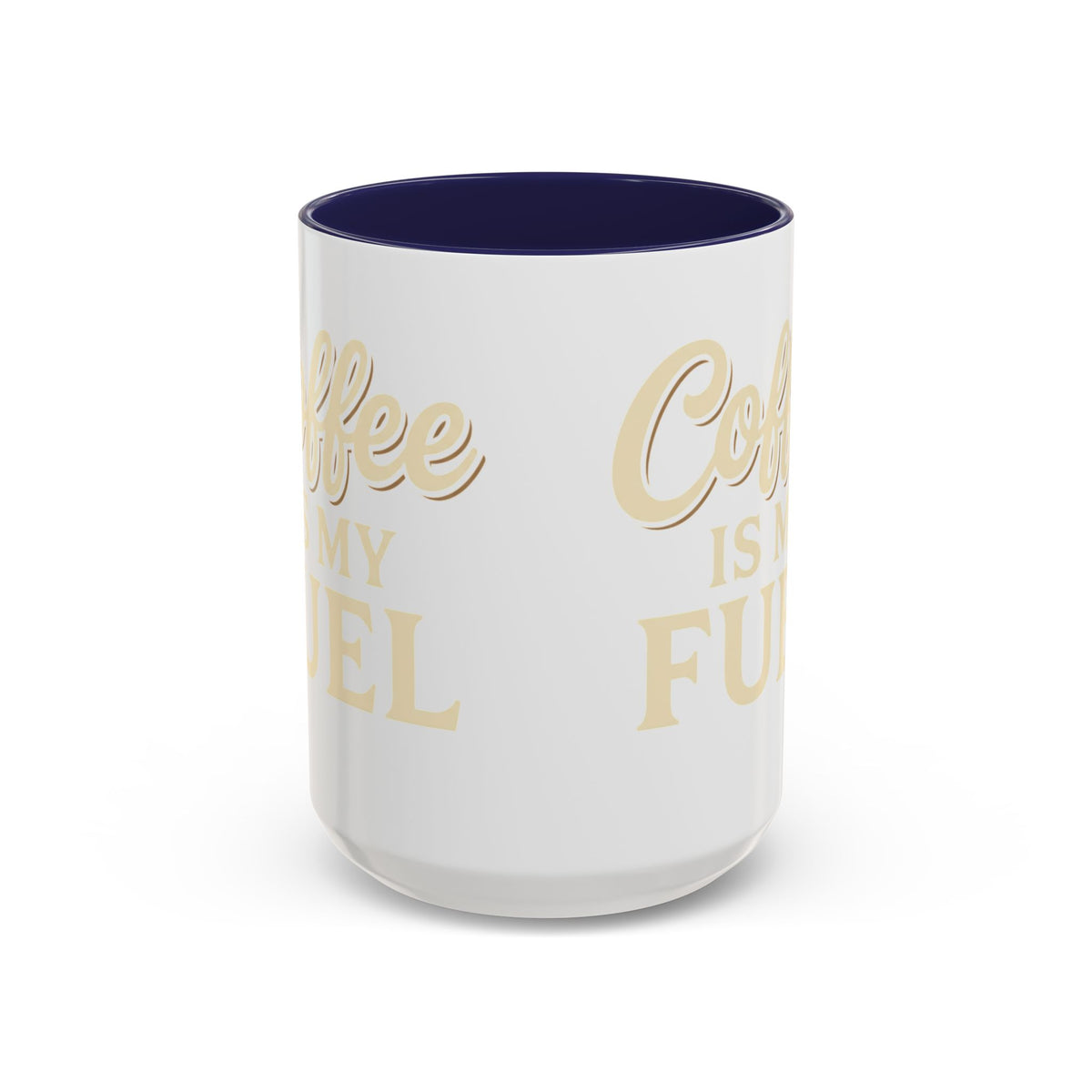 Coffee Is My Fuel Accent Coffee Mug — 11/15oz Ceramic Gift for Coffee Lovers