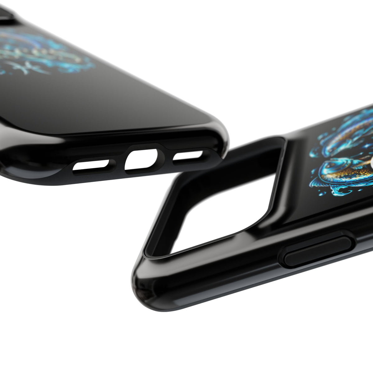 Pisces Magnetic Impact-Resistant Phone Case — Zodiac Fish Astrology Design