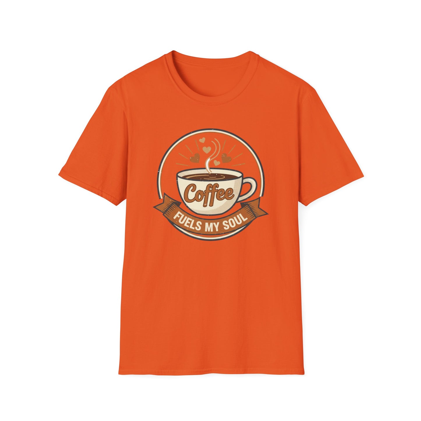 Coffee Fuels My Soul T-Shirt | Coffee Cup Tee, Cafe Lover Tee