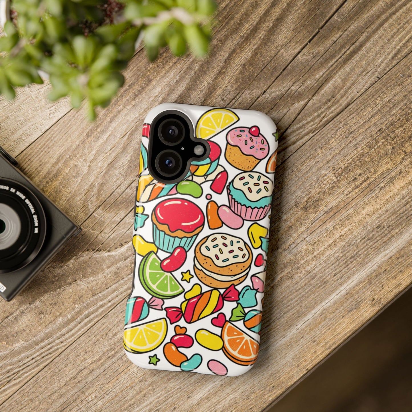 Candy Doodle Impact Phone Case
