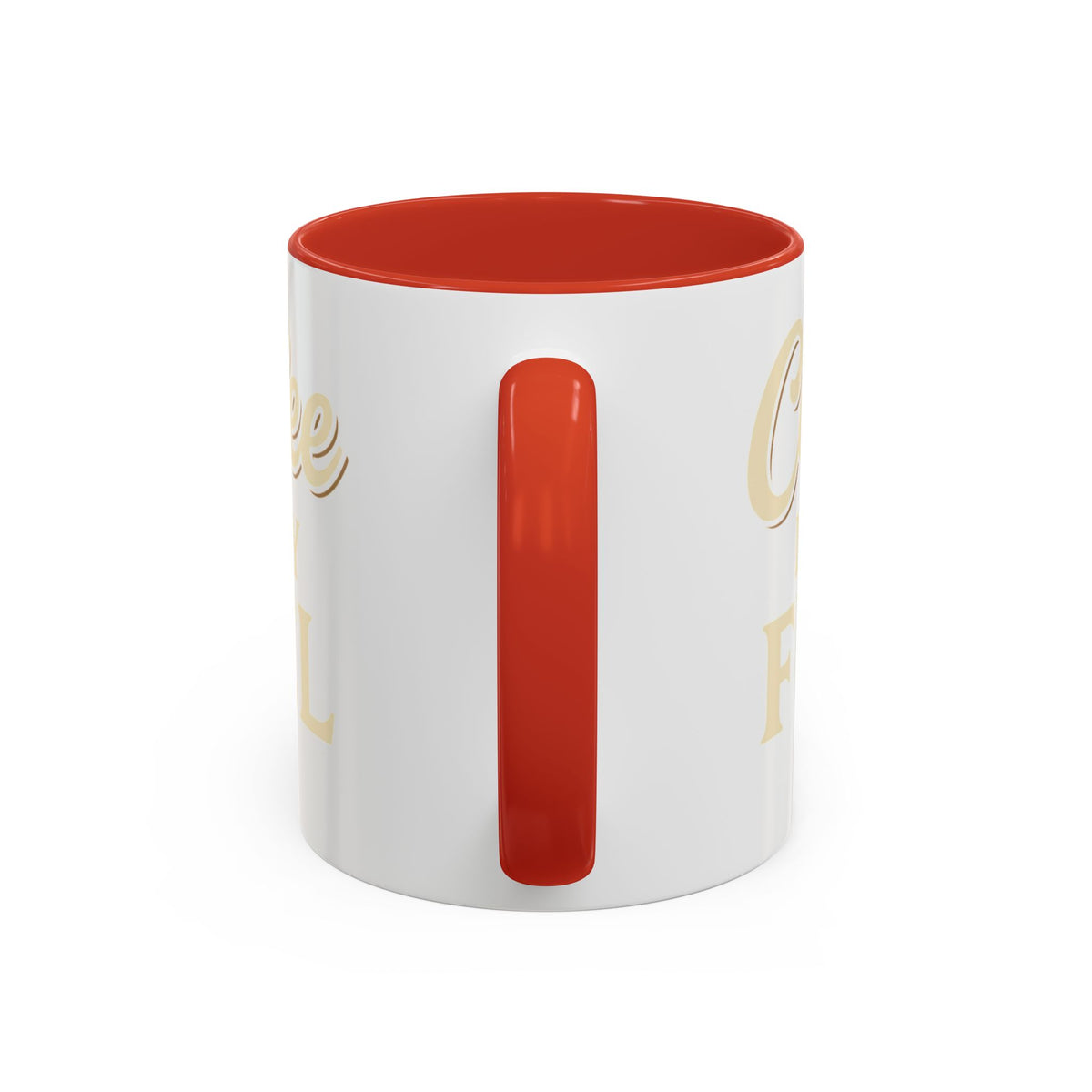 Coffee Is My Fuel Accent Coffee Mug — 11/15oz Ceramic Gift for Coffee Lovers