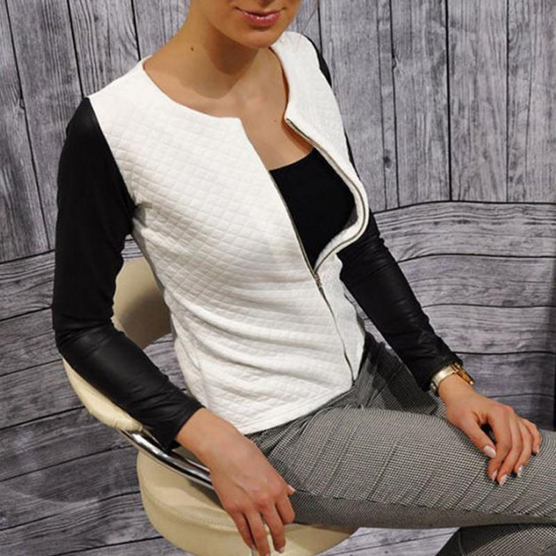 Women’s Plaid Patchwork Blazer