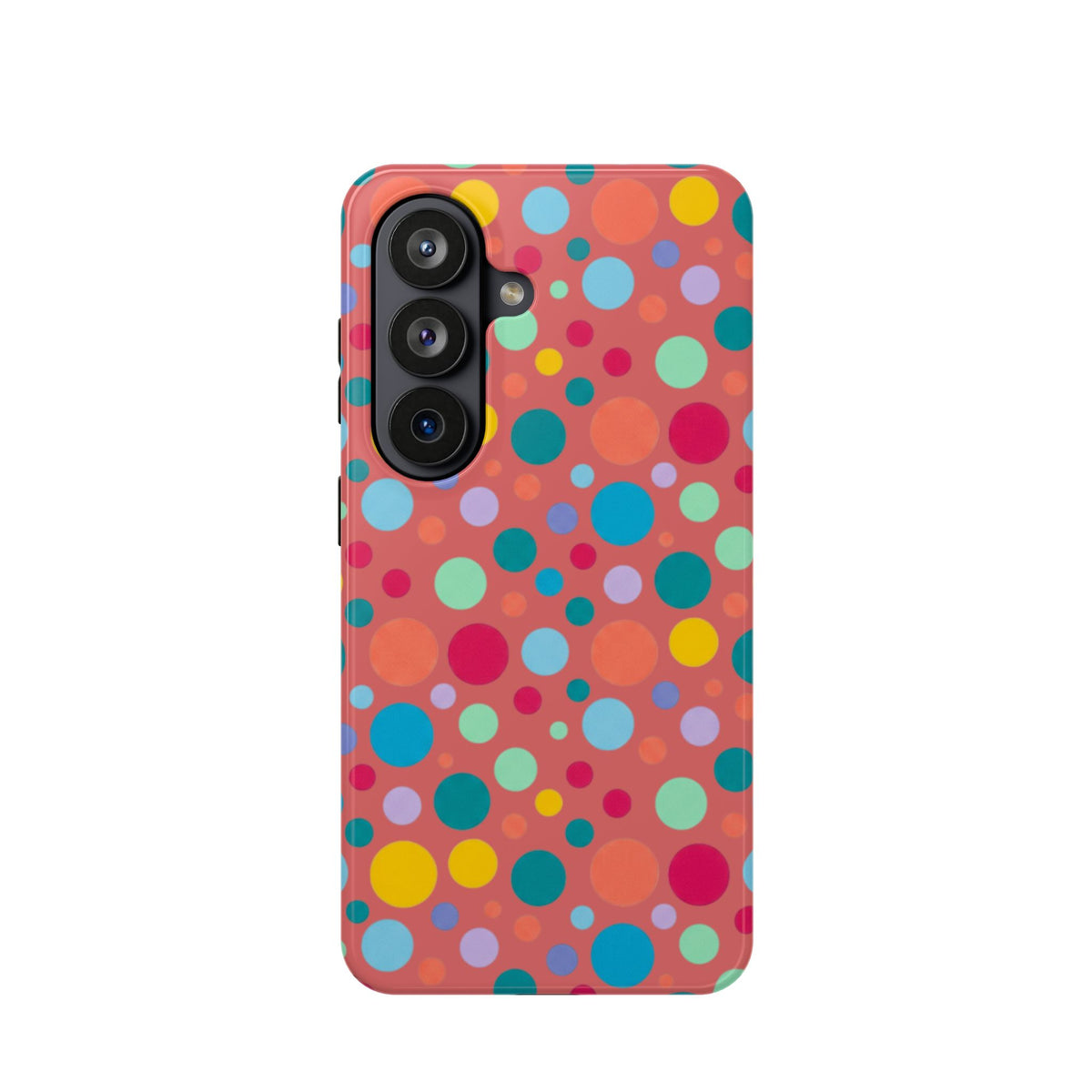 Colorful Polka Dot Magnetic Phone Case — Impact-Resistant, Vibrant Retro Dots