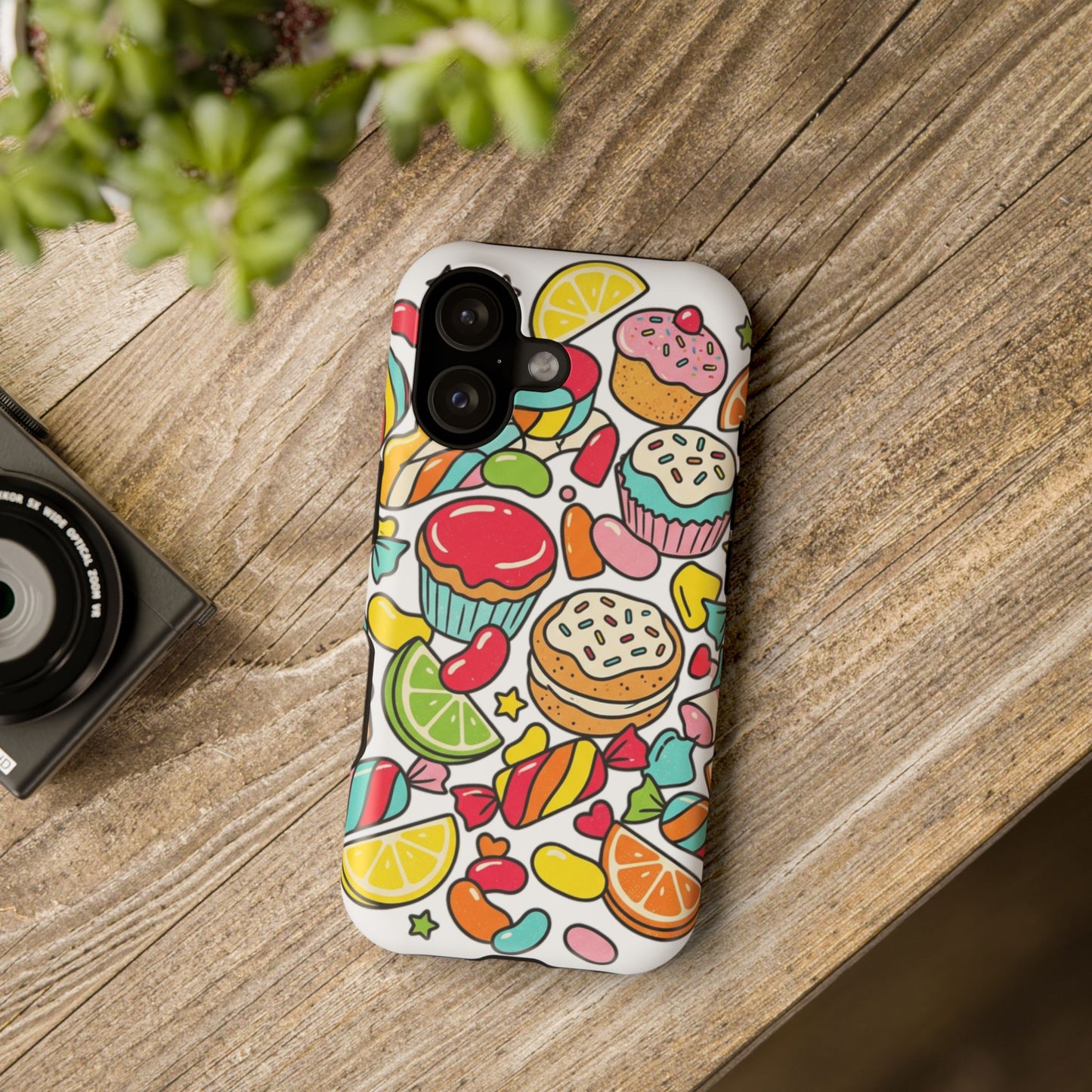 Candy Doodle Impact Phone Case