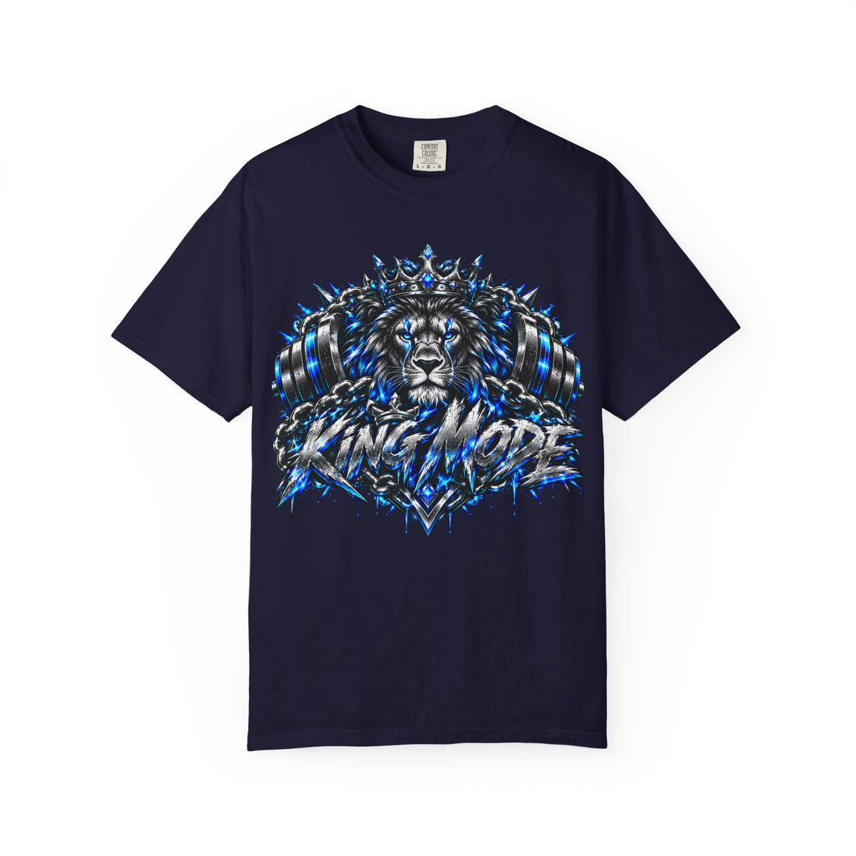 Lion Kingmode Graphic Tee — Gaming Headset Lion Design