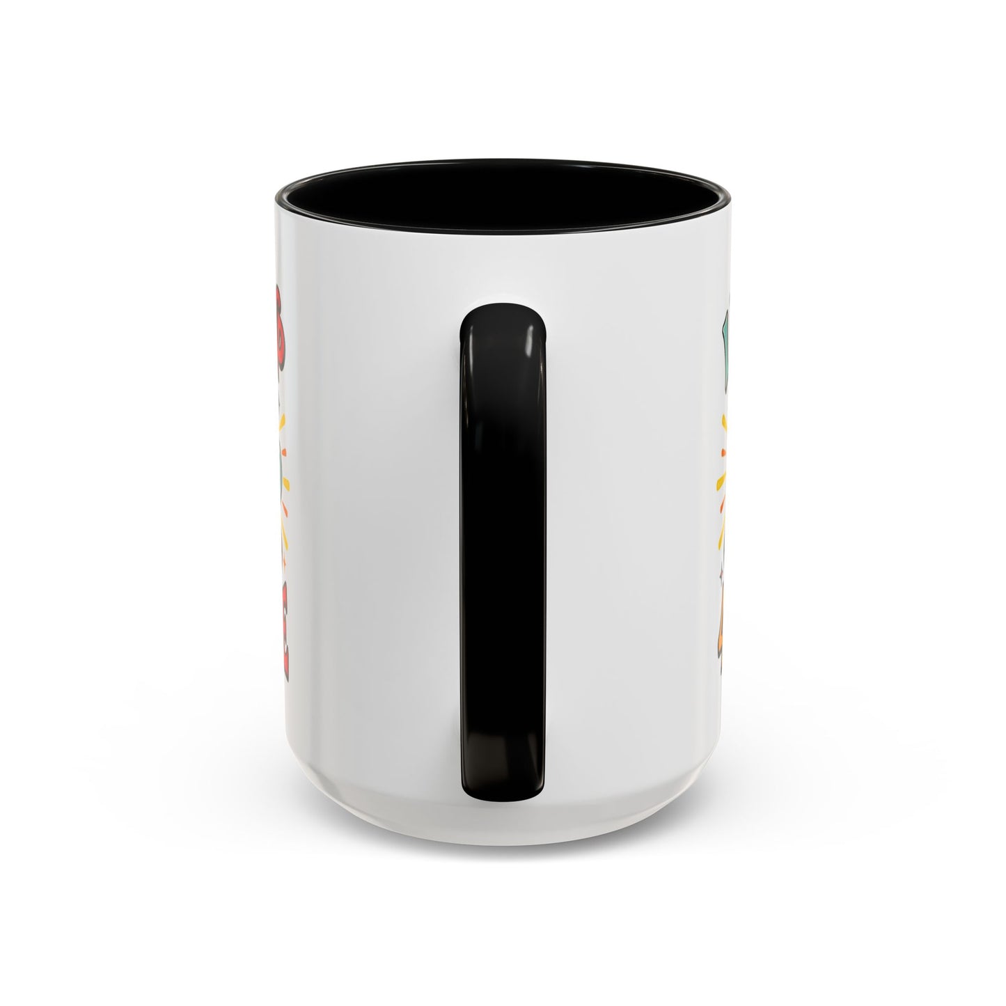 Coffee Mug — "I Wake Up 4 Coffee" Accent Ceramic Mug (11/15oz)
