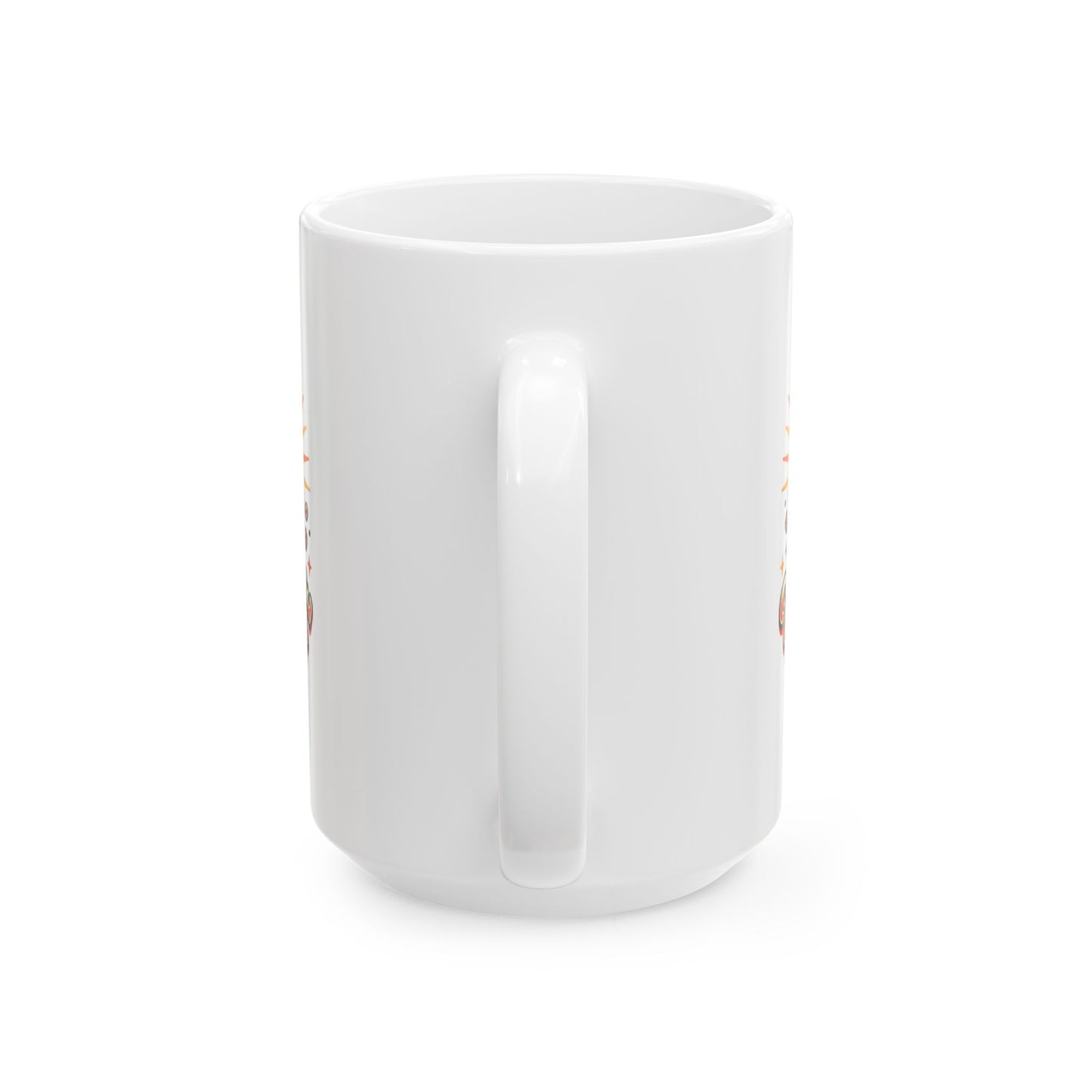 Coffee Mug - Retro 'Coffee 4 Life' Ceramic Mug, 11oz & 15oz