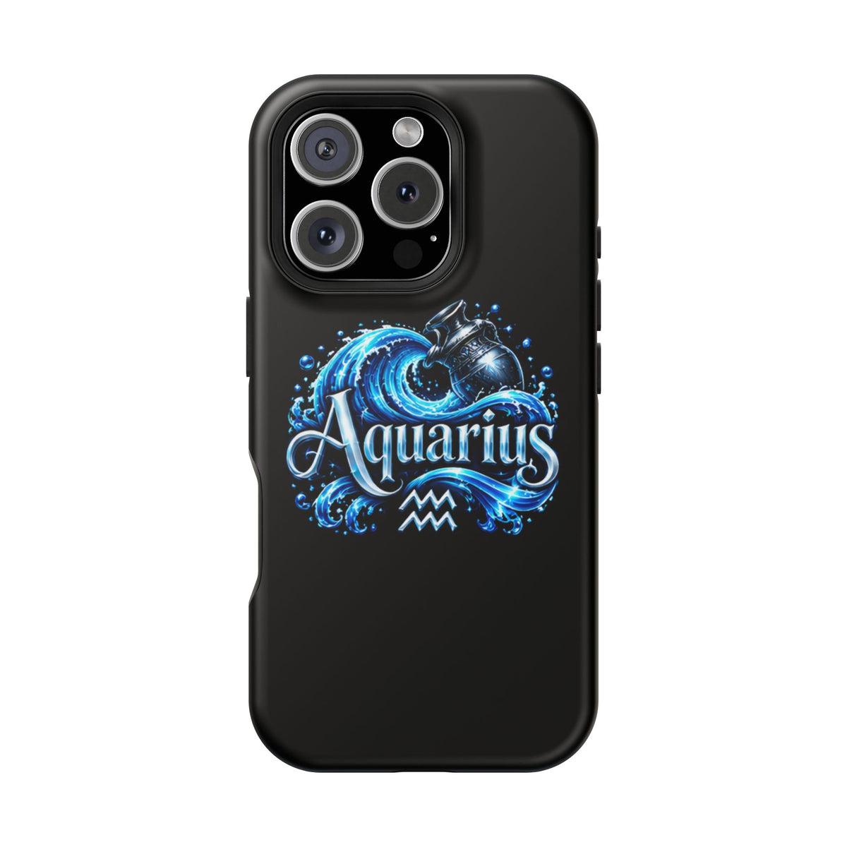 Aquarius Zodiac Magnetic Impact-Resistant Phone Case
