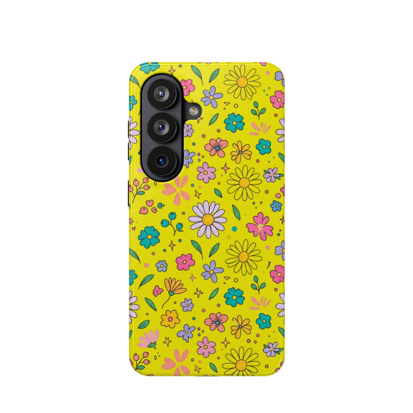 Floral Ditsy Phone Case — Magnetic Impact-Resistant Protective Cover