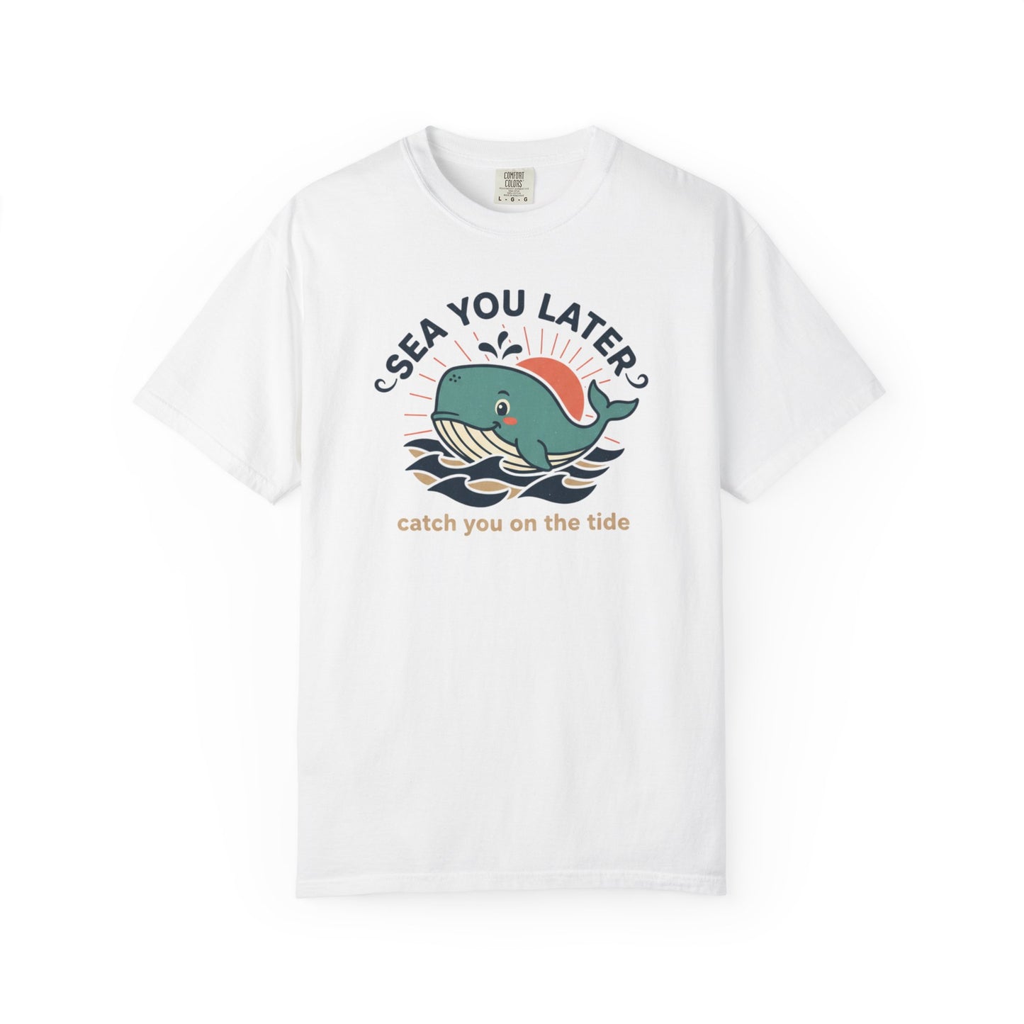 Sea You Later Whale graphic tee | T-Shirt