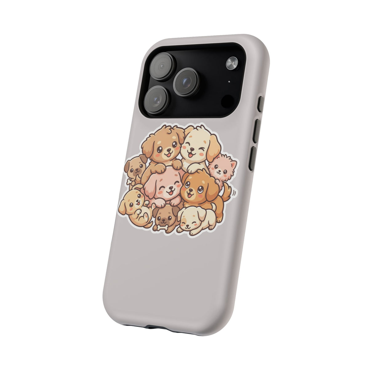 Cute Puppy Pile Magnetic Impact-Resistant Phone Case