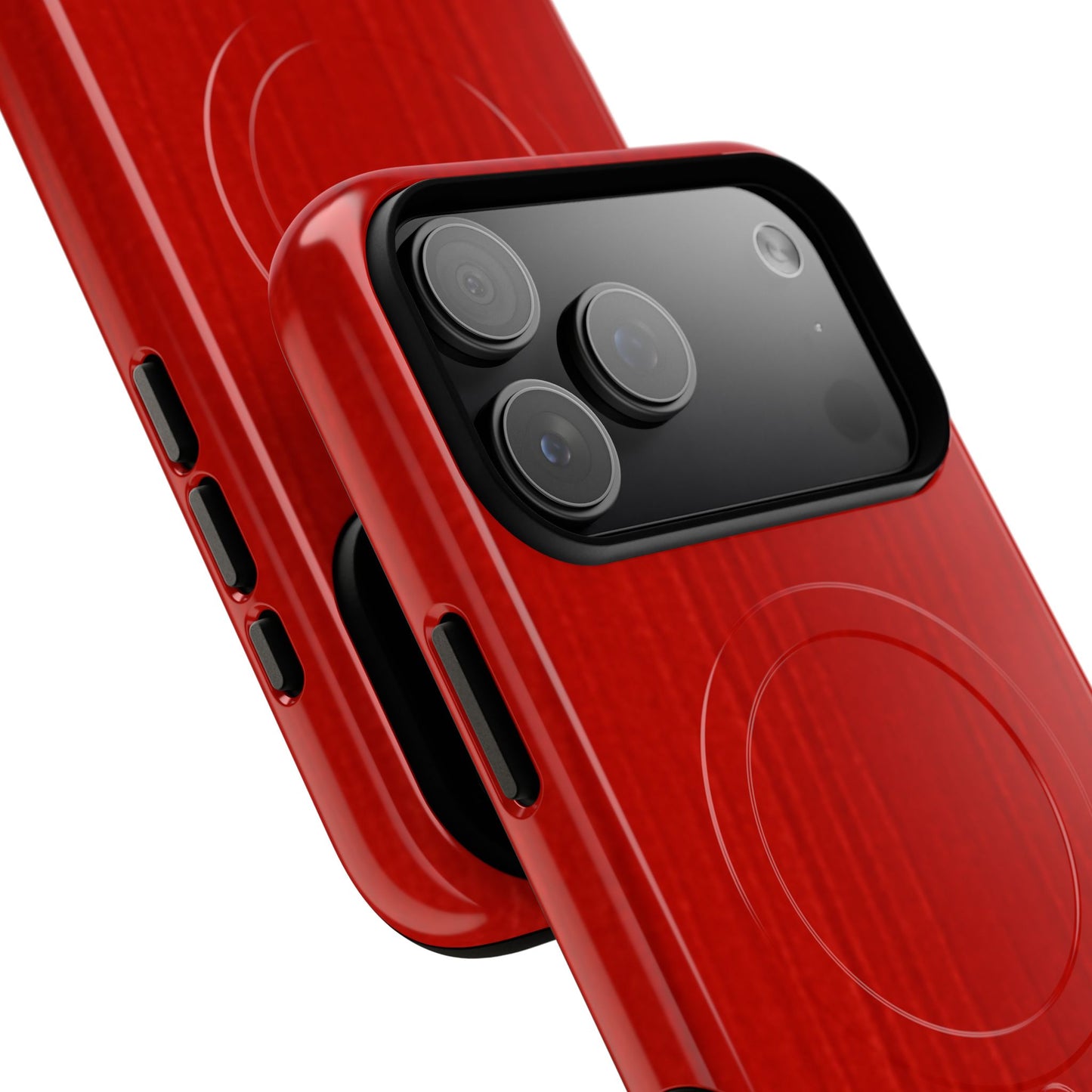 Red Magnetic Phone Case | Tough Magnetic Case, MagSafe Compatible