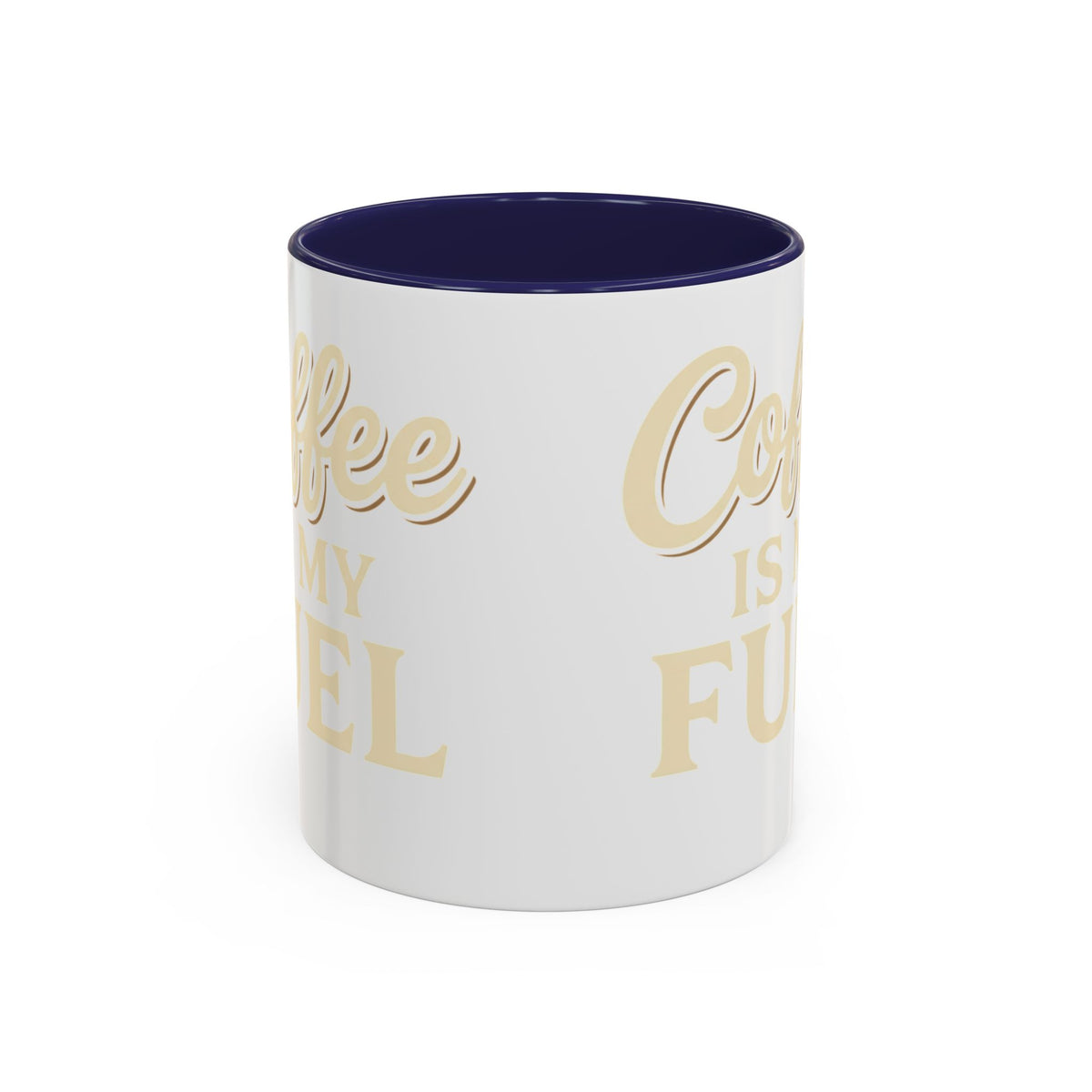 Coffee Is My Fuel Accent Coffee Mug — 11/15oz Ceramic Gift for Coffee Lovers