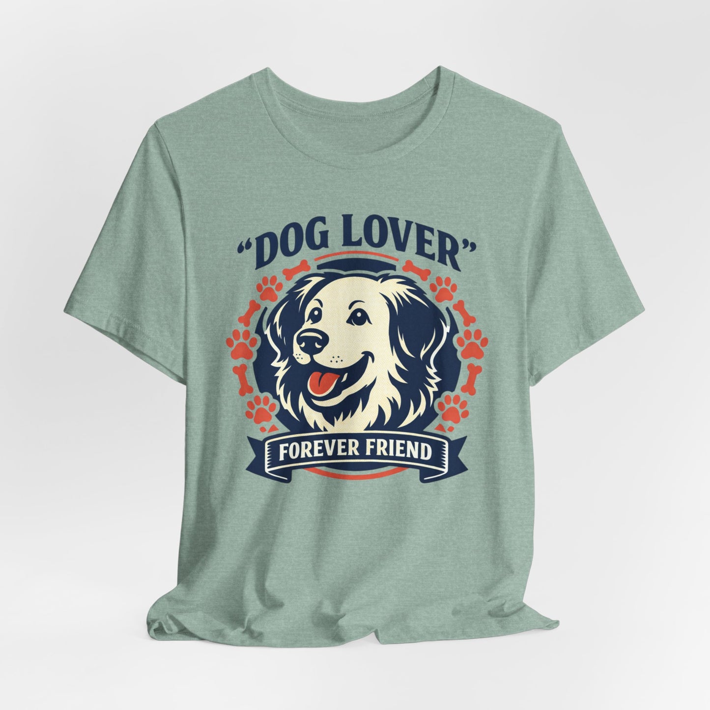 Dog Lover Tee — "Forever Friend" Graphic T‑Shirt