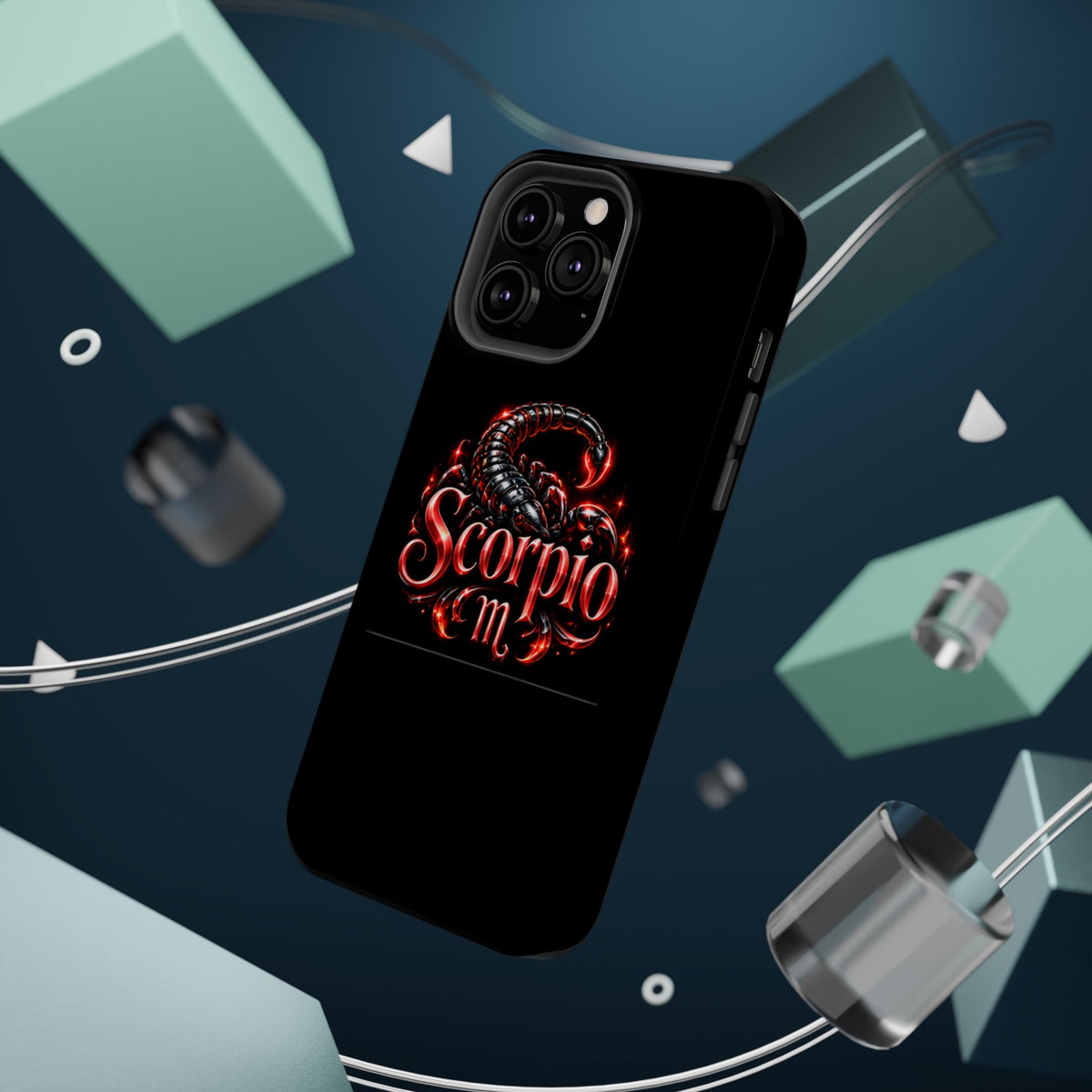 Scorpio Magnetic Impact-Resistant Phone Case – Zodiac Scorpion Design